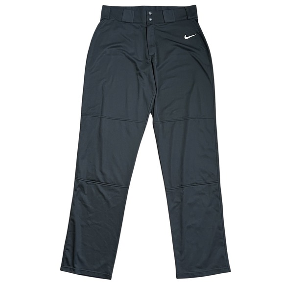 Nike Baseball Pants Mens L Black Athletic Training Practice - Picture 1 of 6